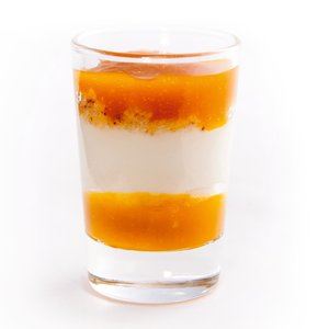 Crème de coco & coulis mangue