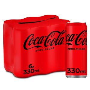 Coca-Cola zero sugar boîte 33 cl
