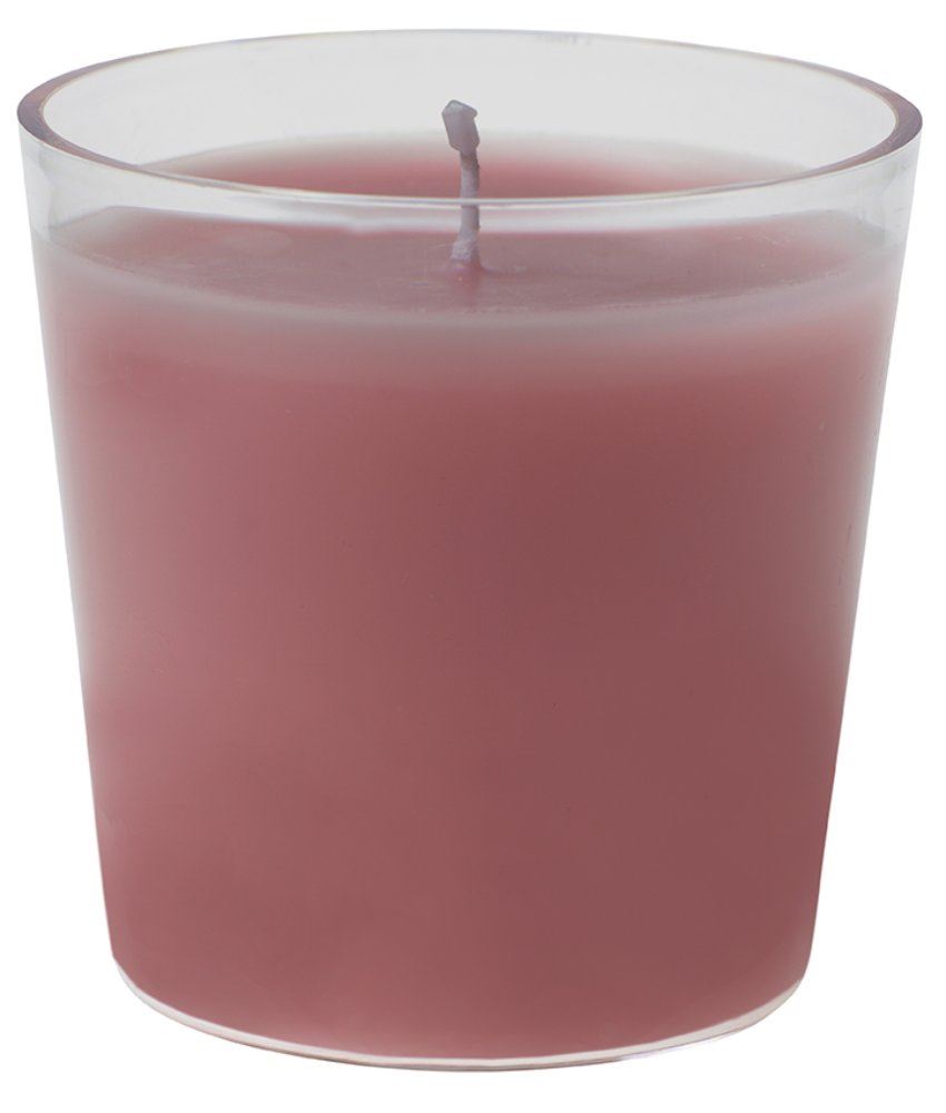Switch & Shine Refill bougie pots en verre rose douce - 65x65 mm