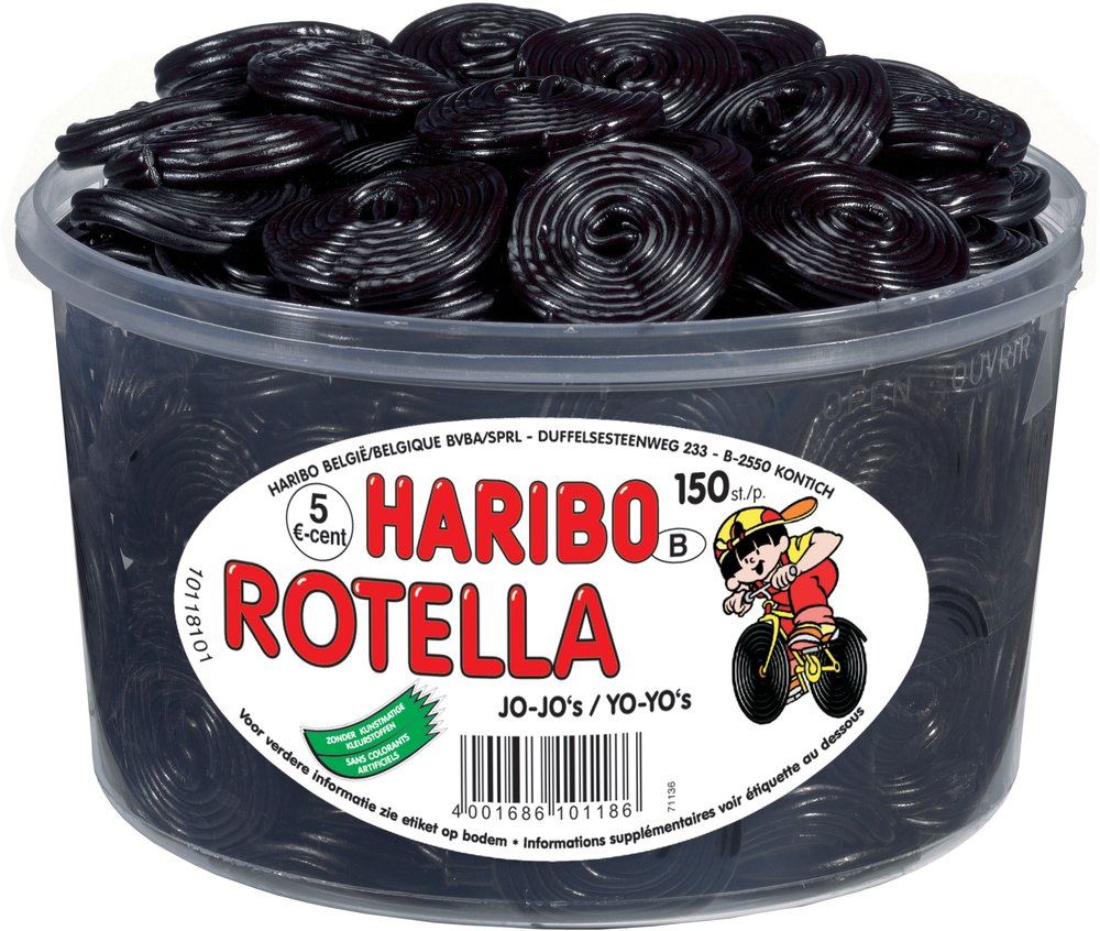 Haribo yoyo lacet noir