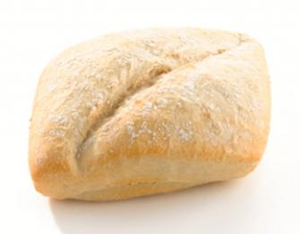 23326 Petit pain losange blanc 14,7 cm
