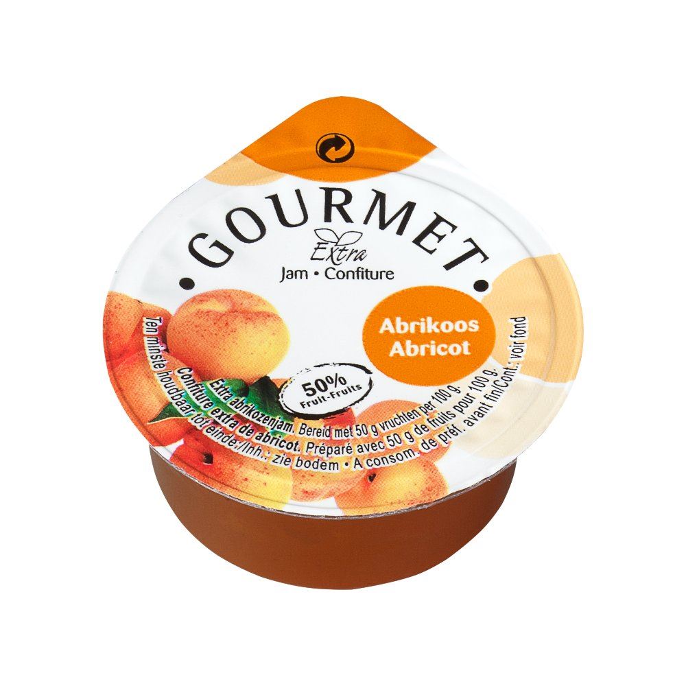 Confiture abricot - portions 25 g