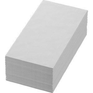 Serviette 2 couches blanche - 40x40 cm