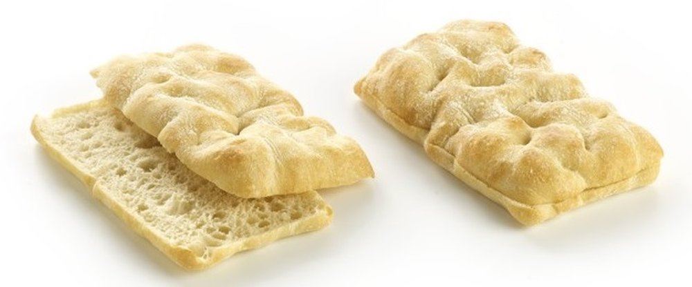5001883 Tuscan flat bread pre-sliced 10x16 cm