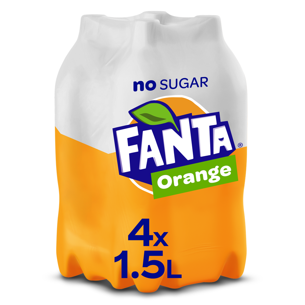 Fanta zero orange pet 1,5 L