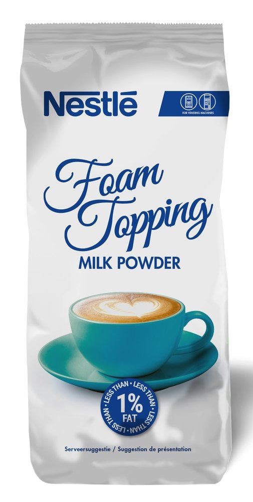 Foam topping