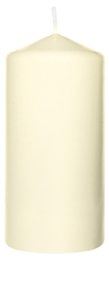 Bougie cylindre cream - 130x60 mm