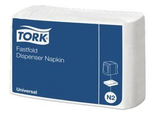 Tork serviette blanche fastfold pour distributeur - 24x29,5 cm