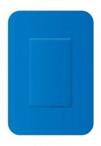 Pansements bleus détectables - 50x72 mm
