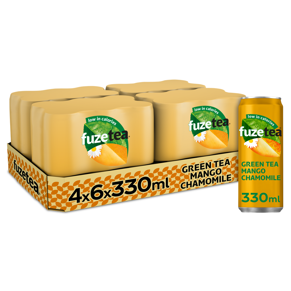 Fuze Tea green tea mango chamomile boîte 33 cl