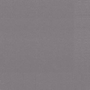 Servet 3 laags graniet/grijs - 33x33 cm