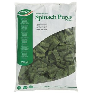 Puree spinazie - porties  5 g