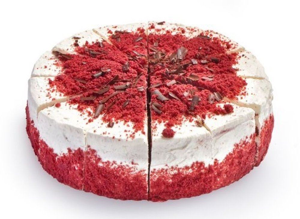 78553 Red velvet cake Ø23 cm - 12 porties