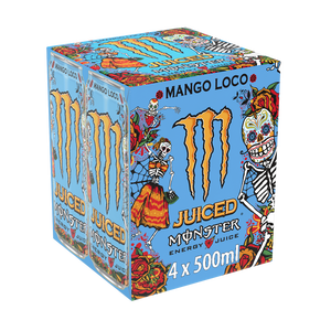 Monster energy juice mango loco boîte 50 cl