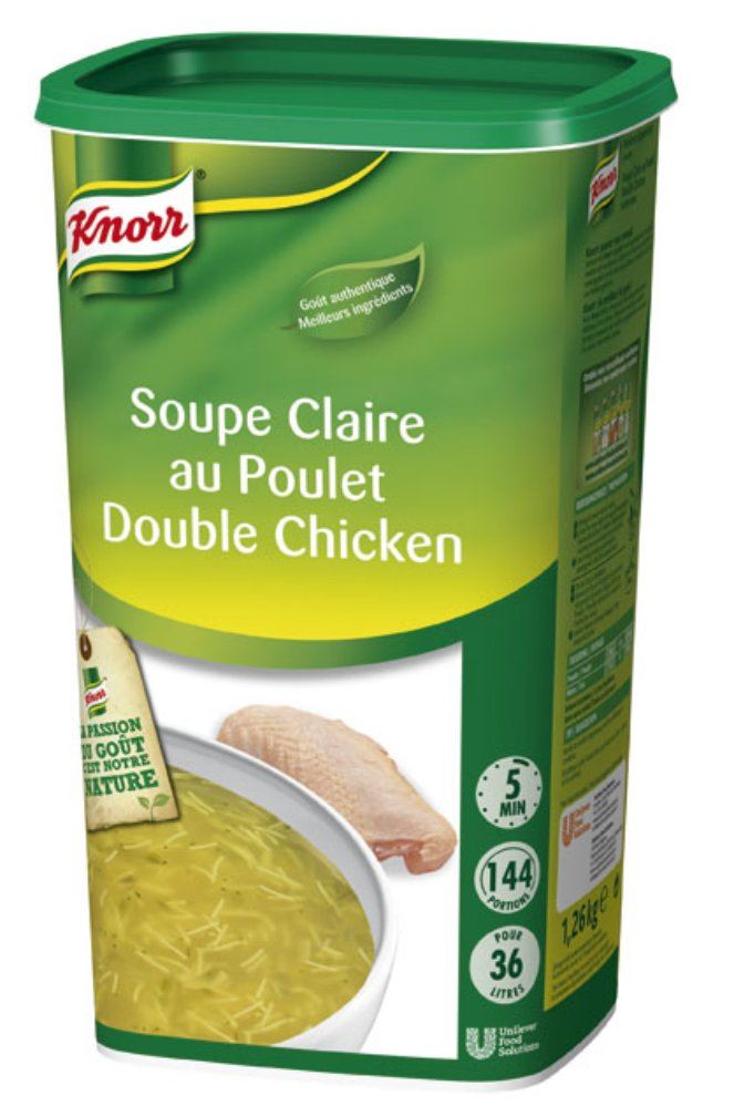 Soupe claire au poulet  -   poudre