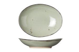 Naboo assiette ovale - 21,5x16,5x5 cm