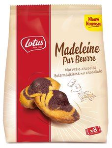 Madeleine pur beurre marbré