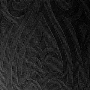Elegance Lily serviette noire - 48x48 cm