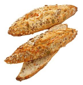 76138 Half stokbrood wortel 25 cm