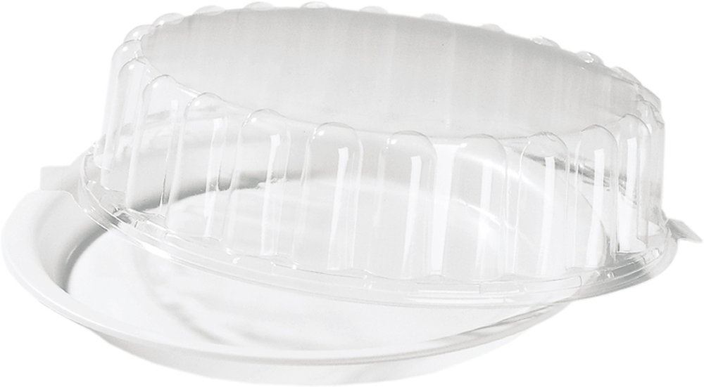 Assiettes blanches en plastique Ø22 cm