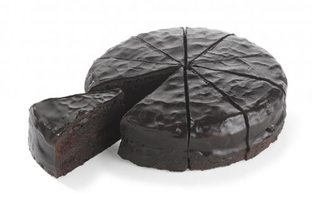 60082 Classic chocolate cake Ø22 cm - 10 porties