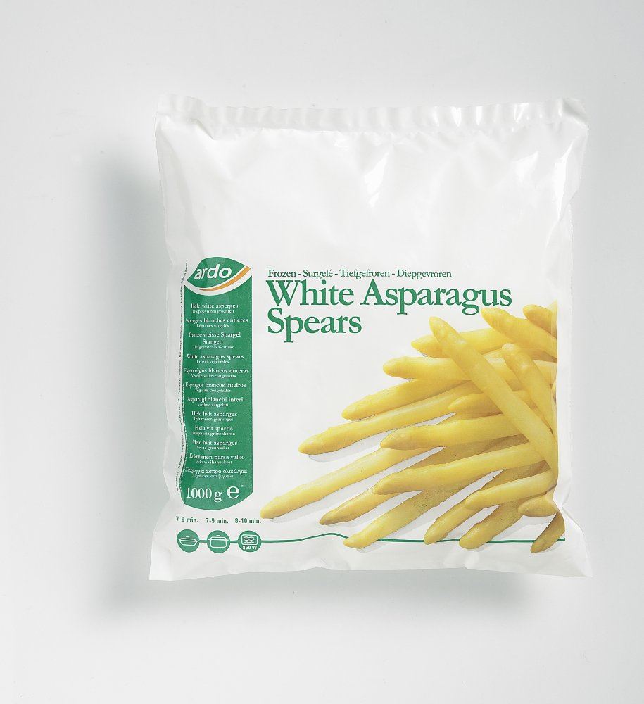 Hele witte asperges