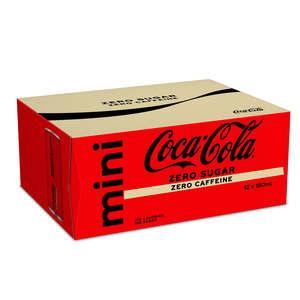 Coca-Cola zero no caffeine boîte 15 cl