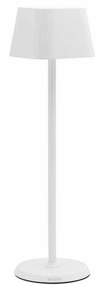 Georgina lampe de table blanche dimmable - Ø11xH38 cm