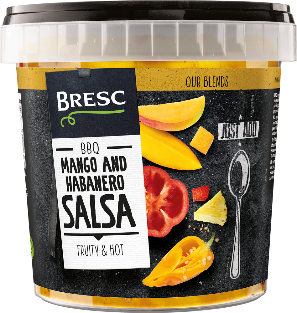 Mango & habanero salsa