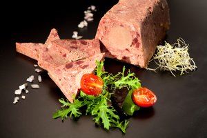 Reepaté met foie gras en vijgen