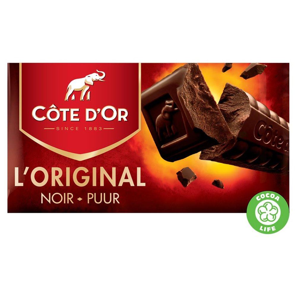 Côte d'Or chocolat noir - barre