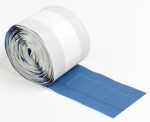 Pansements bleus détectables élastique - 8 cm x 5 m