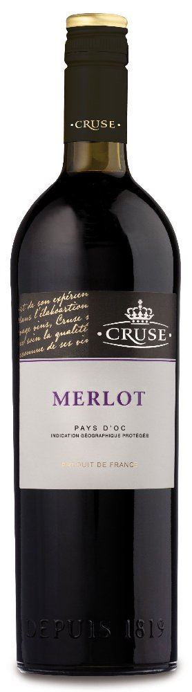 Cruse Merlot rouge 11,5%