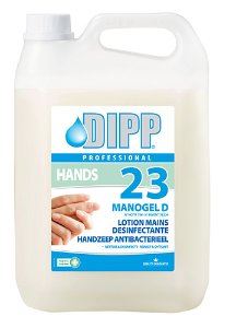 DIPP N°23 - Lotion mains desinfectante