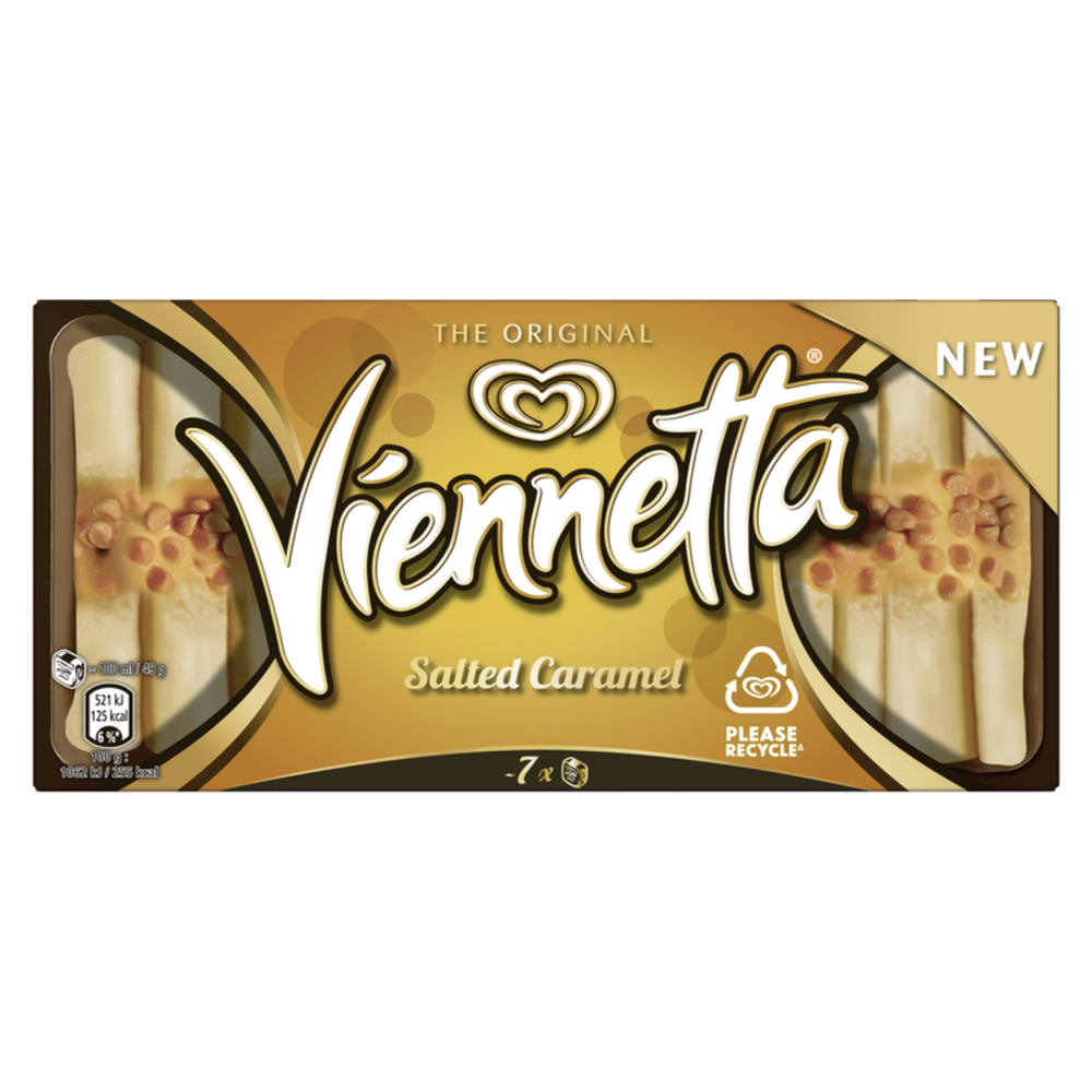 Viennetta ijsstronk salted caramel