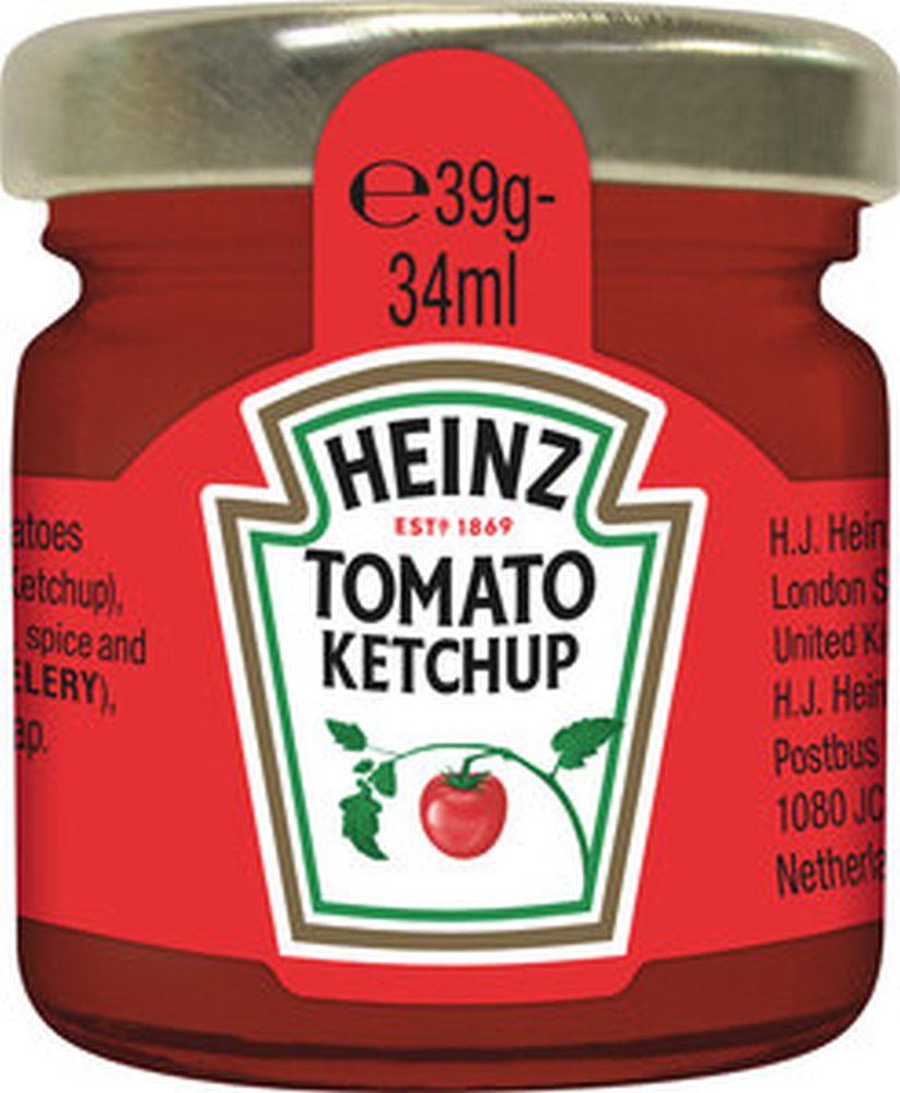 Tomato ketchup - portions 34 ml