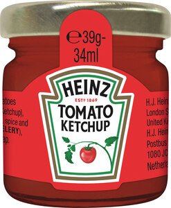 Tomato ketchup - porties 34 ml