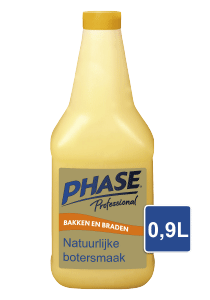 Phase with natural butter flavour  -   liquide