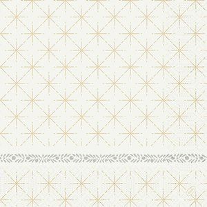 Servet glitter white - 40x40 cm