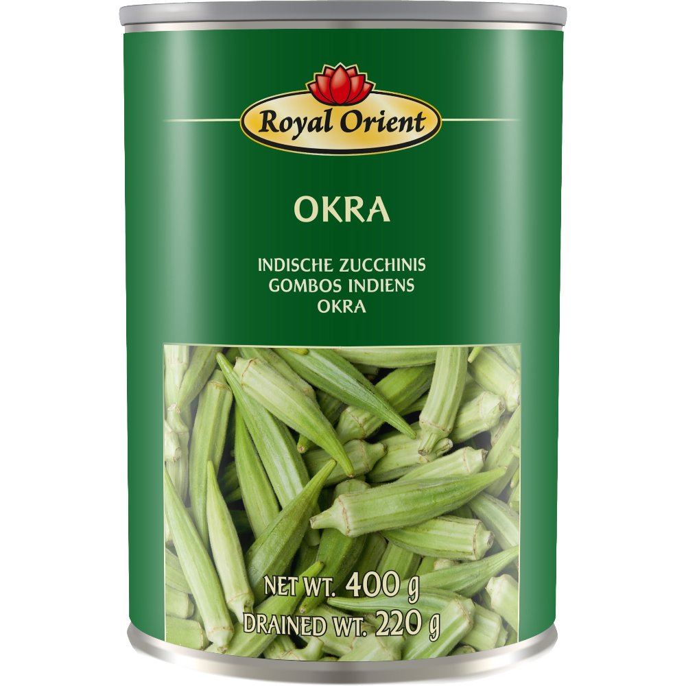 Okra in salt water
