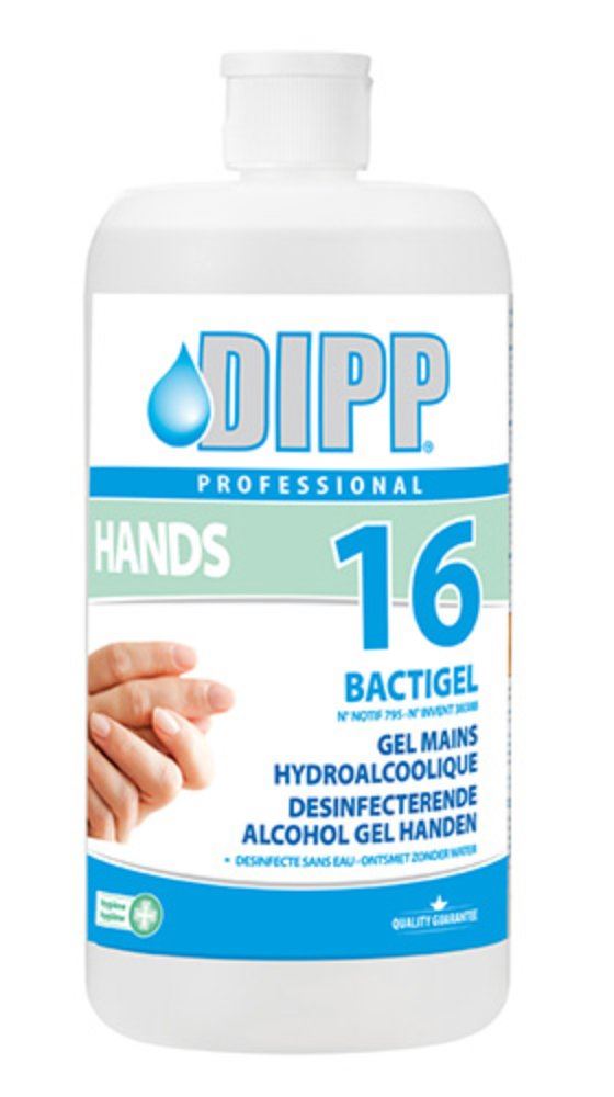 DIPP N°16 - Gel mains hydroalcoolique