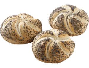 2103204 Petit pain empereur aux graines de pavot Ø10,5 cm