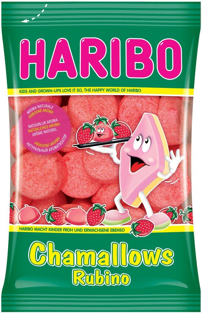 Haribo chamallows rubino