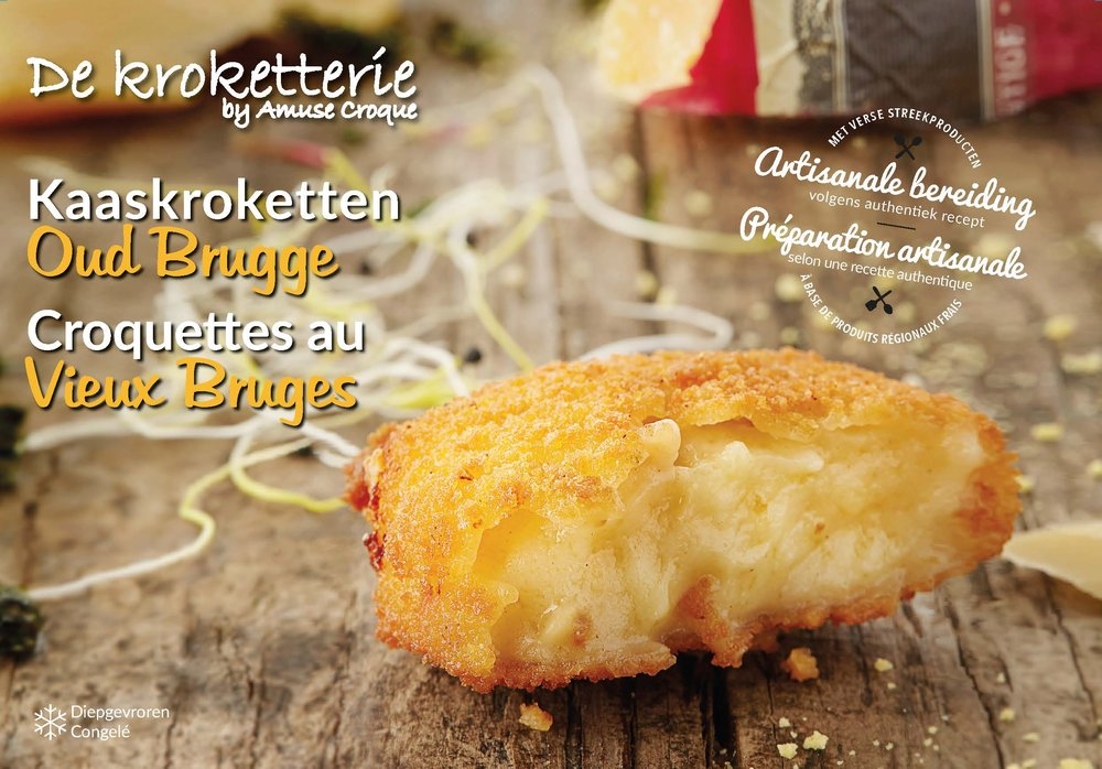 Croquettes au fromage Vieux-Bruges panko