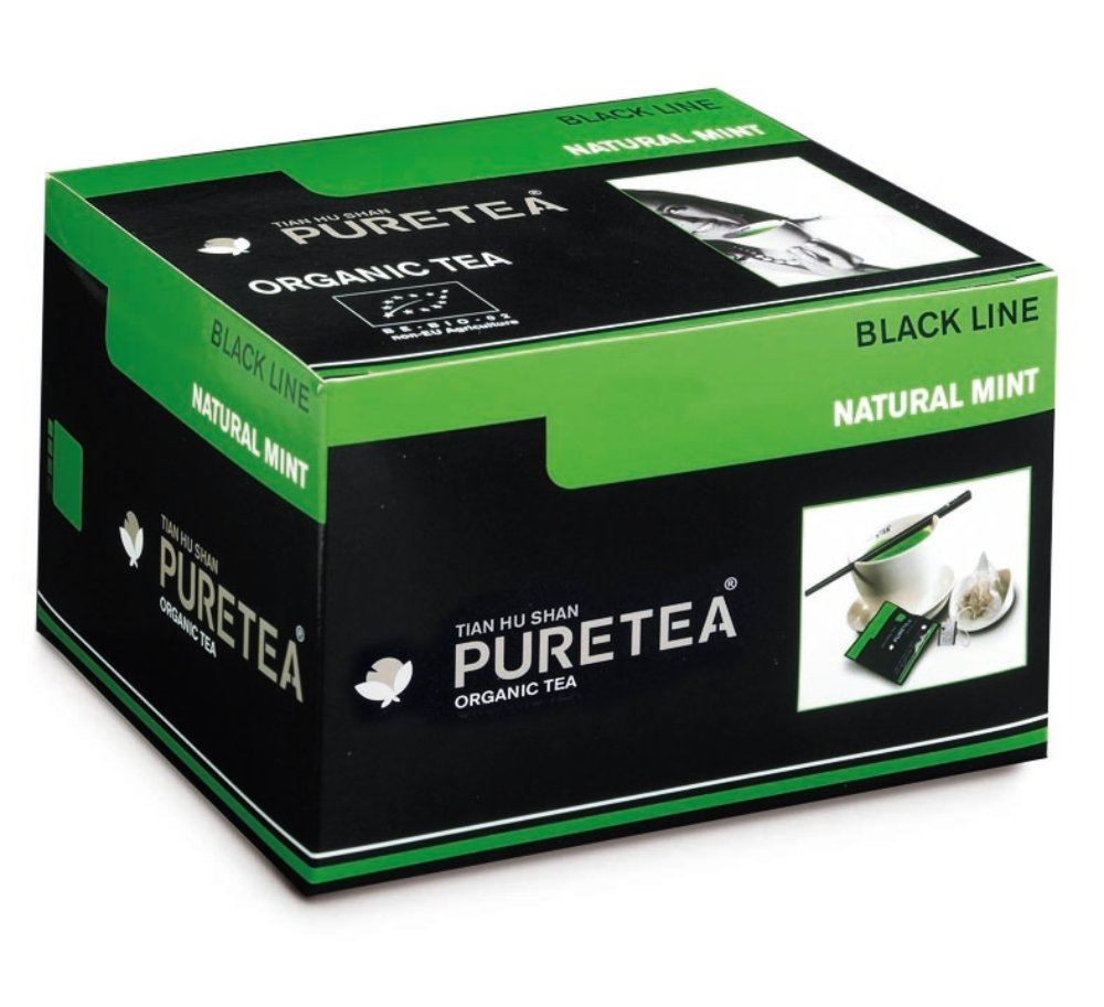 Black Line thé natural mint