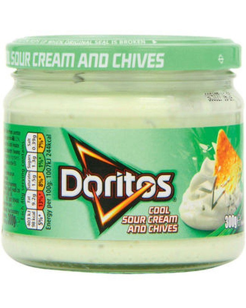 Doritos dipsaus sour cream & chives