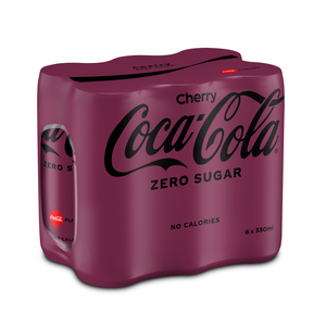 Coca-Cola zero cherry boîte 33 cl