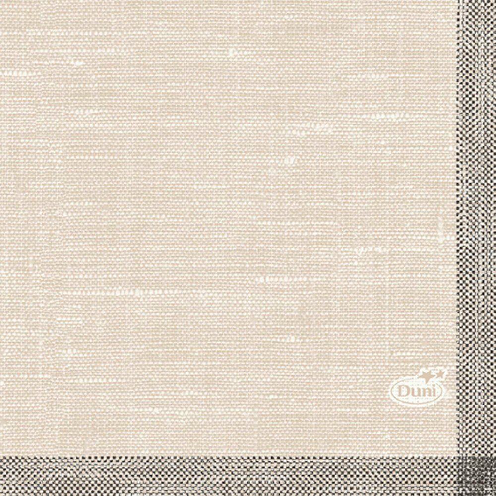 Dunisoft cocktail serviette weave noire - 20x20 cm
