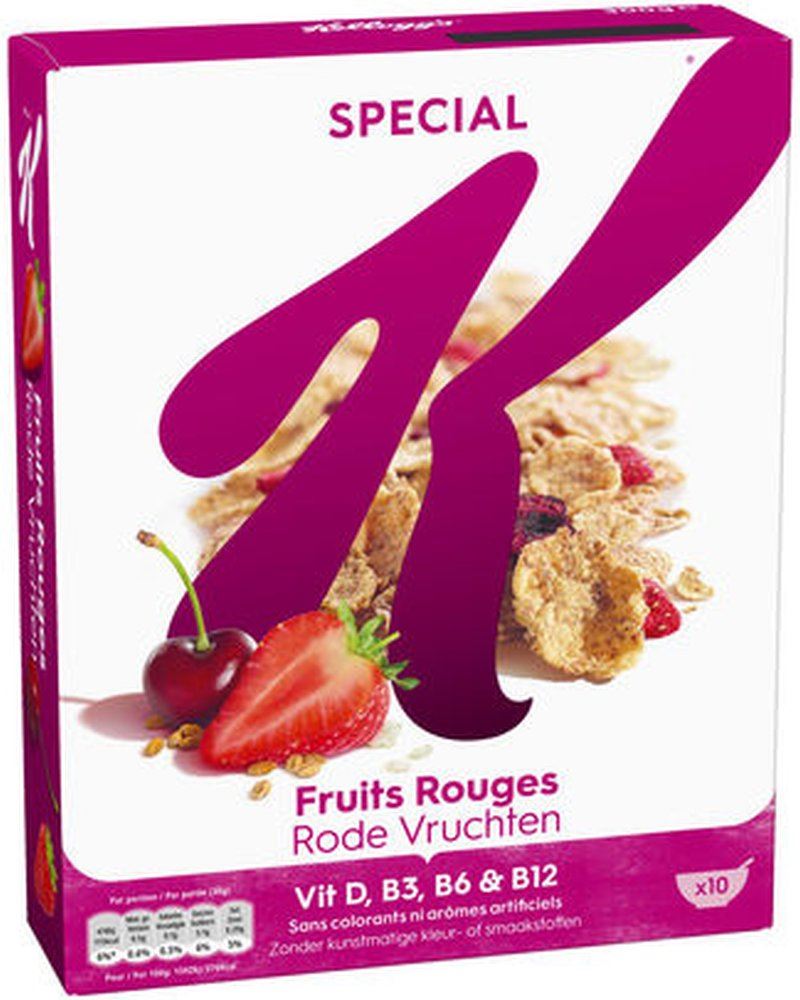 Kellogg's Special K fruits rouges