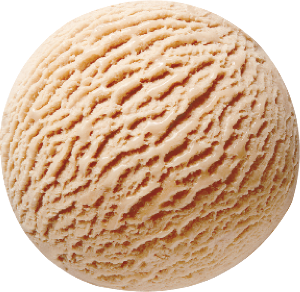 Crème glacée praliné